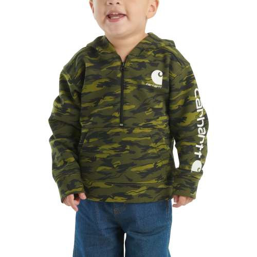 Boys' Long-Sleeve Half-Zip Camo Sweatshirt (Infant/Toddler)