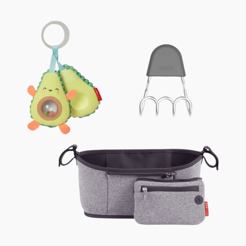 Skip Hop Skip Hop x Babylist Stroller Essentials Bundle - Heather Grey