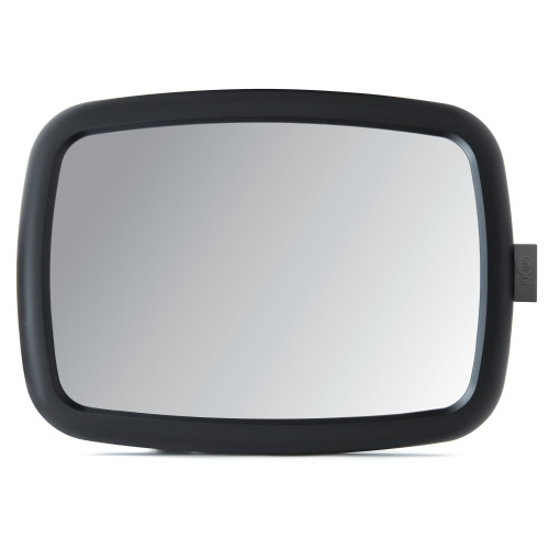 SafeFit® 360° Pivoting Baby and Toddler Adjustable Crash-Tested Car Mirror, Black
