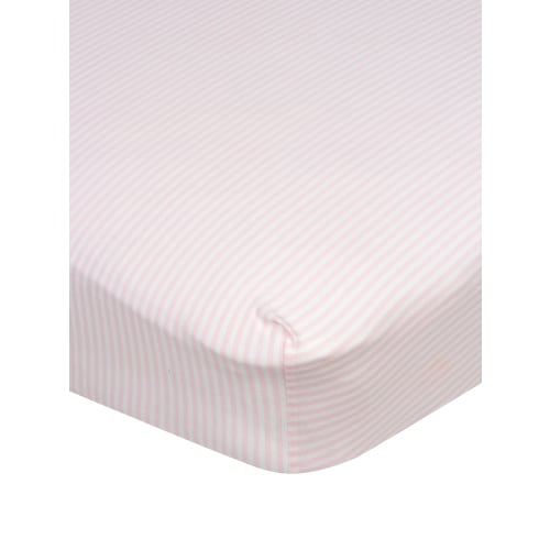 Gerber Baby Girl 100% Cotton Fitted Crib Sheet for Standard Crib and Toddler Mattresses
