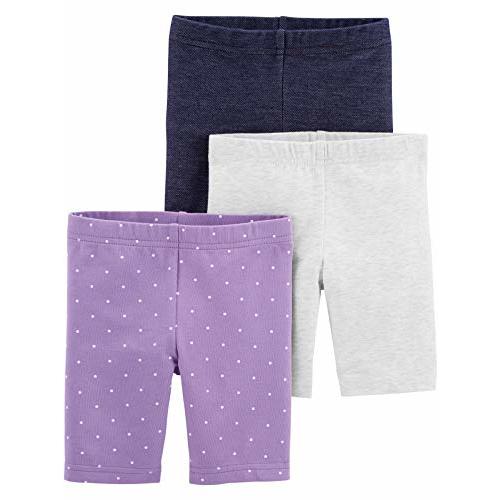 Simple Joys by Carter's Babies, Toddlers, and Girls' Bike Shorts, Pack of 3