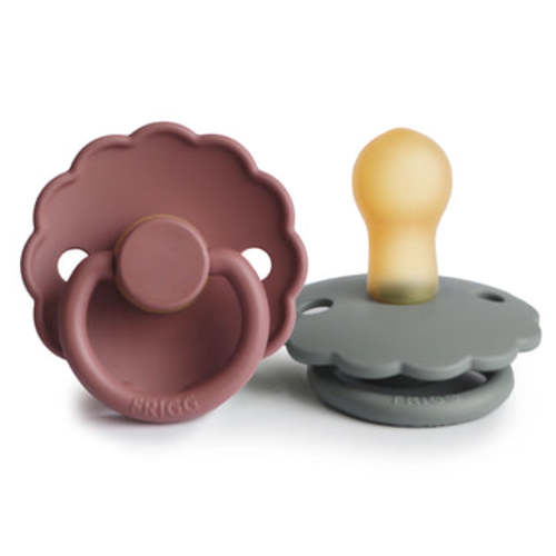 FRIGG Daisy Natural Rubber Pacifier 2-Pack – Mushie