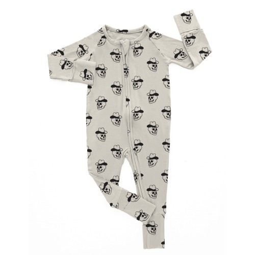 Cowboy Skull | Bamboo Romper
