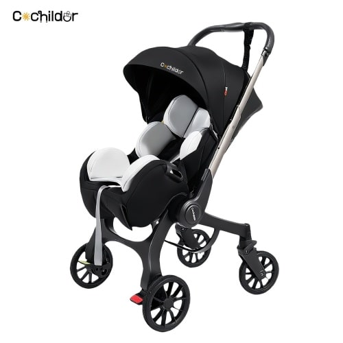 Baby Stroller - Metal Frame And Comfortable Fabric, Foldable And Bidirectional, Equipped with a Seat Belt, Adjustable Sunshade Roof | It Is Very Suitable for Outdoor Travel And As a Gift During Festivals
