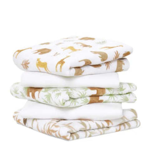 Essentials Cotton Muslin Swaddles 4 Pack | aden + anais