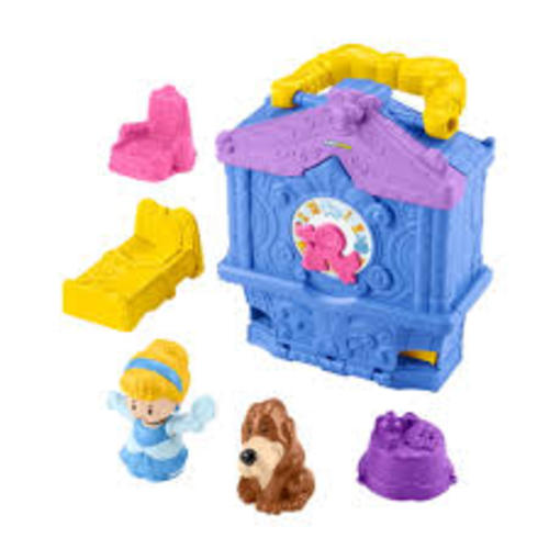 Little People Disney Princess Cinderella On-the-Go Playset ...