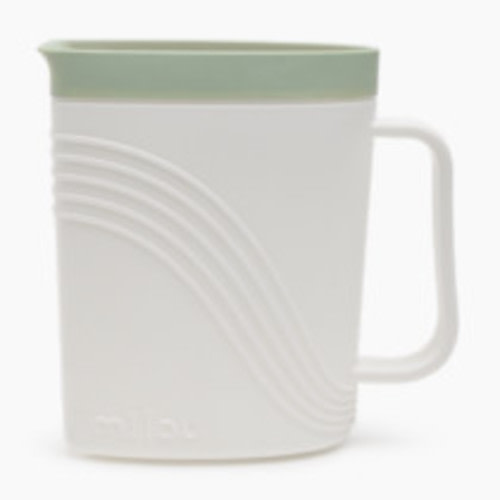 Milou Stay Clean Bath Rinse Cup - White/Mint