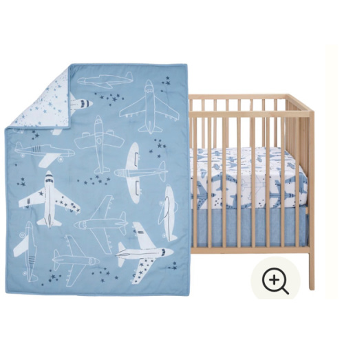 Little Aviator 3-Piece Crib Bedding Set