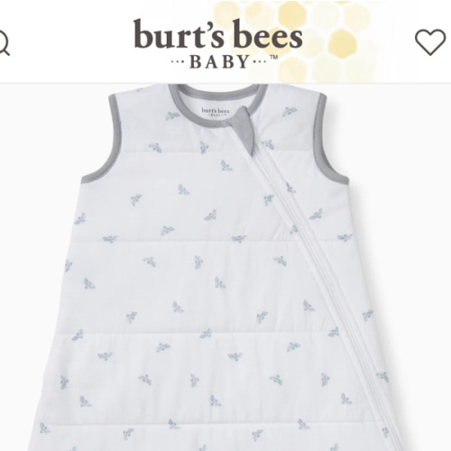 Golden Bee Organic Warmer Beekeeper™ Wearable Baby Blanket - Quarry – Burt's Bees Baby