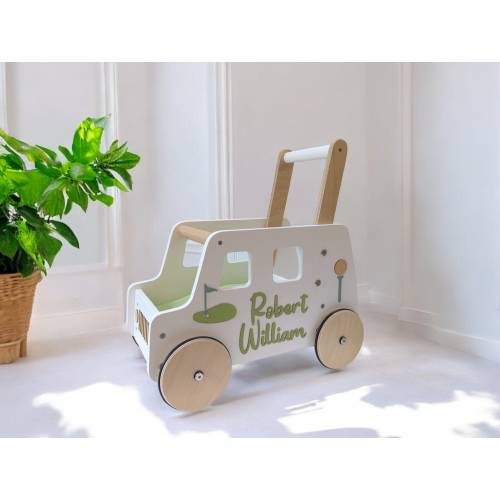 push truck, baby walker, wooden car, wagon, golf, 1st birthday, stroller for boys, push cart, baby boy gift, wooden toys 12 months