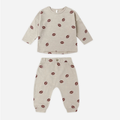 Tee + Pant Set || Footballs – Rylee + Cru