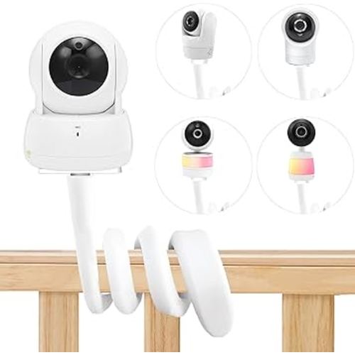 Support flexible pour caméra de bébé - Support solide pour moniteur de bébé - Sans perçage - Support de moniteur de bébé plus sûr - Compatible avec la plupart des moniteurs de bébé