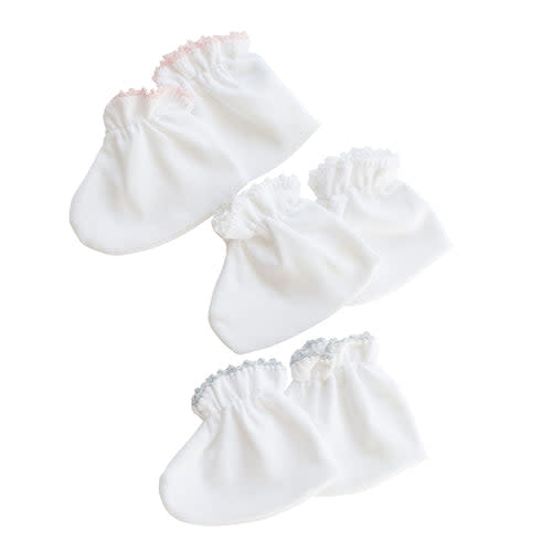 Blue Jersey Booties – Pixie Lily