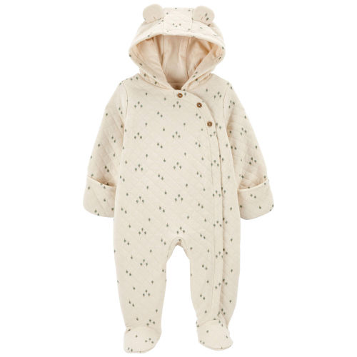 Baby Hooded Quilted Jumpsuit - Carter's | Carter's