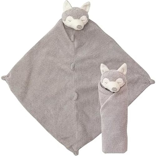 Angel Dear - Husky, Cuddle Twins Set White