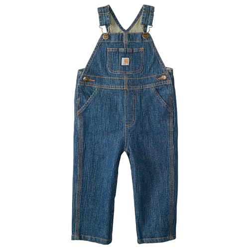 Carhartt Boys' Jean Denim Bib Overalls