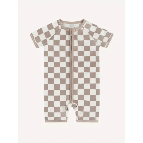 soft bamboo gray checkerboard short - Temu