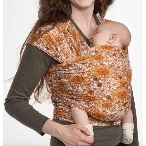 Sunflower Stretchy Baby Wrap – Baby Tula US