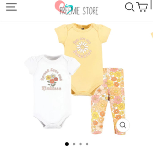 Peace Love Flowers Bodysuit and Pant Set