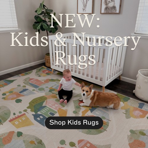 Safari Green/Multi - Washable Rug– Tumble