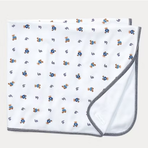Polo Bear Cotton Blanket
