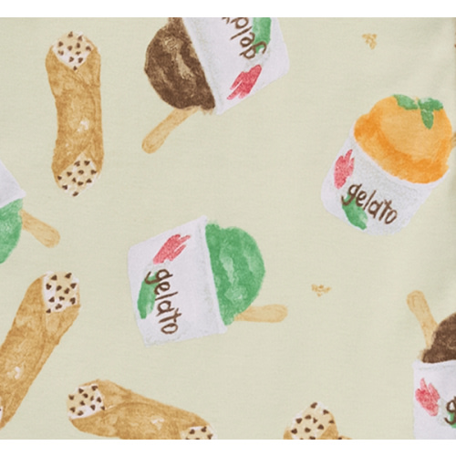 Gelato & Cannoli Kids PJ Set