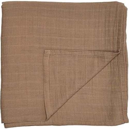 Swaddle Blanket - Organic Cotton - Swaddles for Newborns - Newborn Swaddle - Muslin Swaddle Blankets - 100% Cotton Blanket, 47" x 47" Swaddle (Natural)