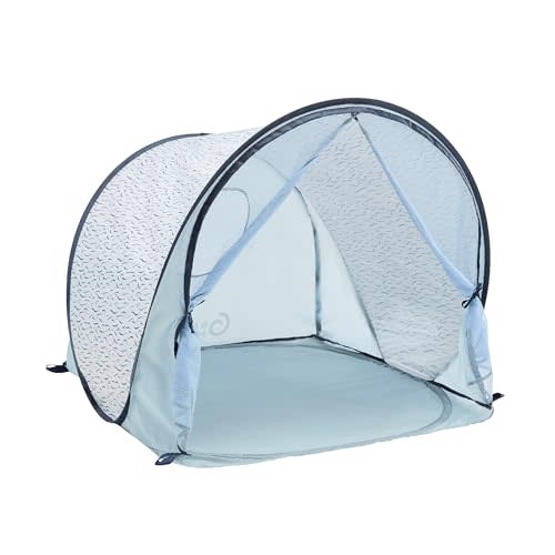Babymoov Anti-UV Blue Waves Tent UPF 50+ Sun Protection with Pop Up System for Easy Use & Transport (Summer 2024 Edition)