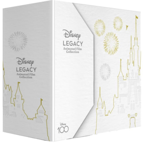 Disney Legacy Animated Film Collection - 100 Movies + Extras Limited Edition [Blu-Ray + Digital]
