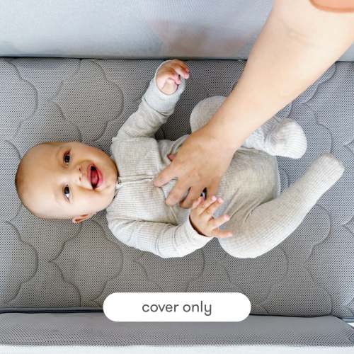 Extra Bassinet Mattress Cover - Gray