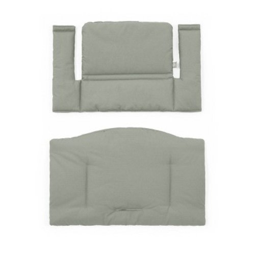 Stokke Tripp Trapp Classic High Chair Cushion 2, Made with Organic Cotton - Glacier Green