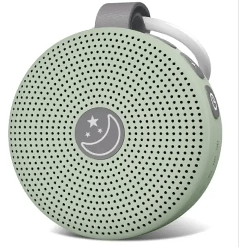 Sound Machine Mini Portable Baby White Noise Machine with 30 Soothing Sounds for Kids Adults Auto-Off Timer 32 Volume Levels Rechargeable Brown Noise Sleep Machine for Home Office Privacy and Travel