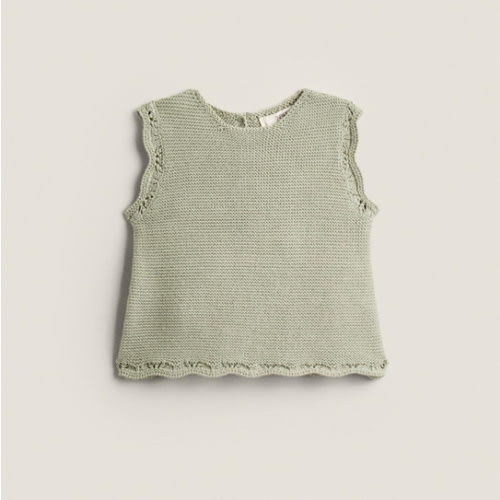 CHILDREN'S CHUNKY KNIT VEST