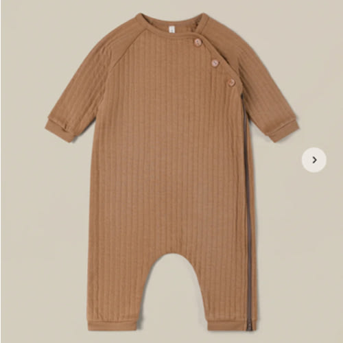 Gold Quilt Suit | Organic Zoo