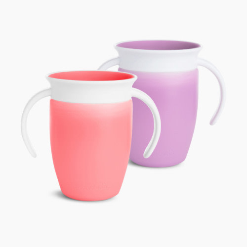 Munchkin Miracle 360 Trainer Cup - Pink/Purple, 2