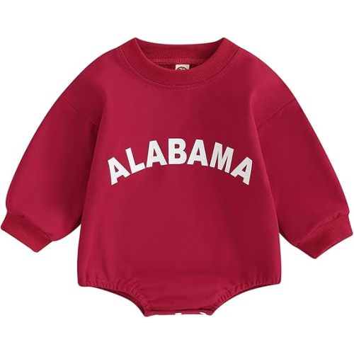 Baby Girl Alabama Onesie