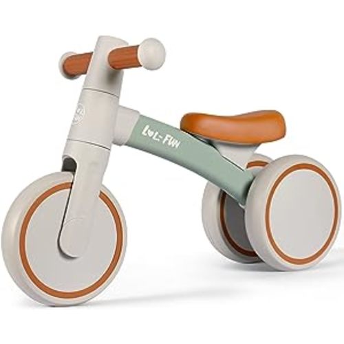 Amazon.com: LOL-FUN Baby Balance Bike for 1 Year Old, First Birthday Gifts for One Year Old Girls and Boys, Baby Toy for 12-18 Month : Toys & Games