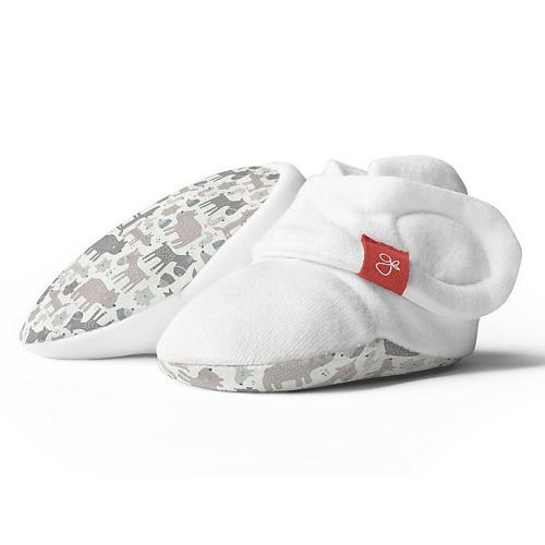 Goumi Booties in Forest Grey - Size 0-3M