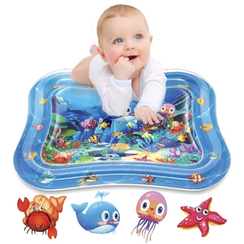 Amazon.com : Infinno Inflatable Tummy Time Mat Premium Baby Water Play Mat for Infants and Toddlers Baby Toys for 3 to 24 Months, Strengthen Your Baby's Muscles, Portable : Baby