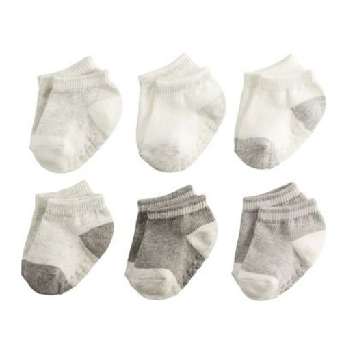 Baby & Toddler Boy Jumping Beans® 6-Pack Low Cut Grip Socks