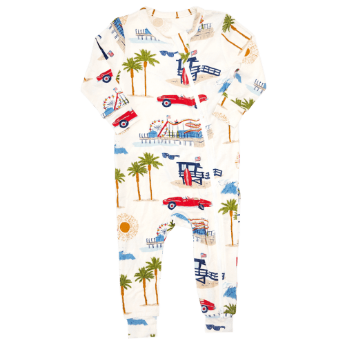 Baby City Bamboo Romper – Pink Chicken