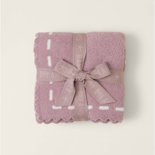 CozyChic® Scallop Edge Receiving Blanket | Barefoot Dreams®