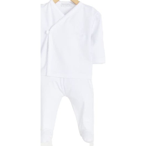 Logo Kimono & Pants Set, 3-6M