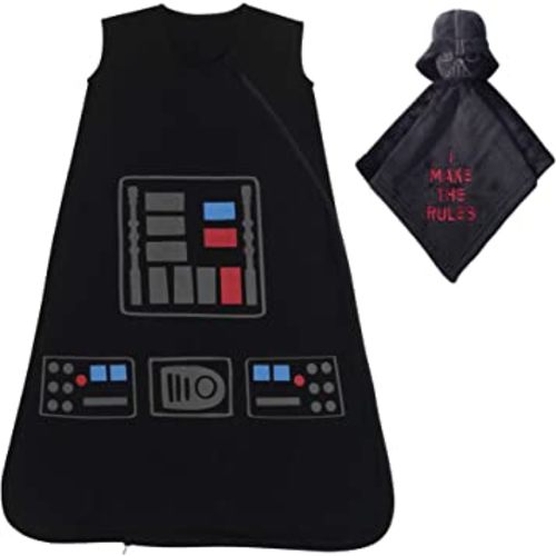 Lambs & Ivy Star Wars Darth Vader Wearable Blanket & Lovey Baby Gift Set - 2pc