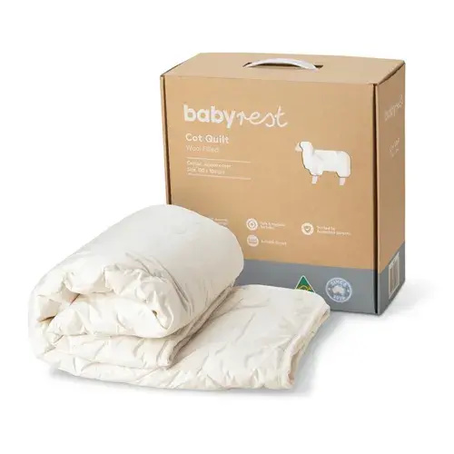 Babyrest Wool Cot Quilt | Baby Bunting AU