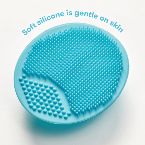 Frida Baby DermaFrida SkinSoother Exfoliating Scalp Scrubber for Cradle Cap, Dry Skin, and Eczema