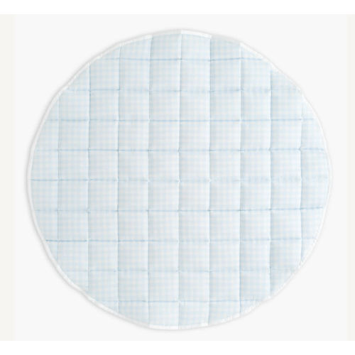 Picnic Gingham Play Mat - Blue | Gooselings