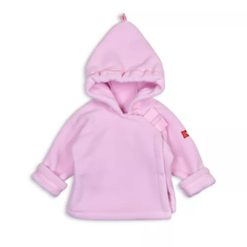 Unisex Hooded Fleece Jacket - Baby, Little Kid - Light Pink