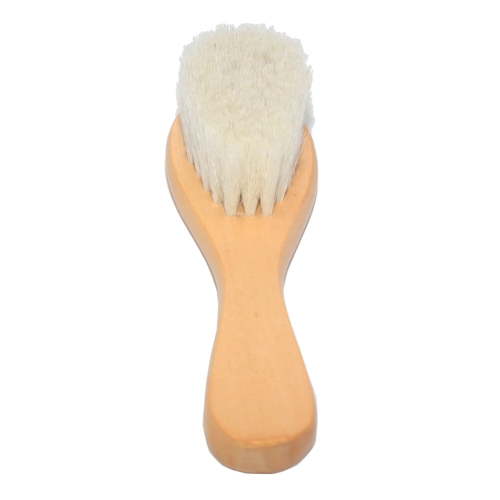 1pc Hairbrush Comb Shampoo Bath Pure Natural Wool Brush for Baby Infant