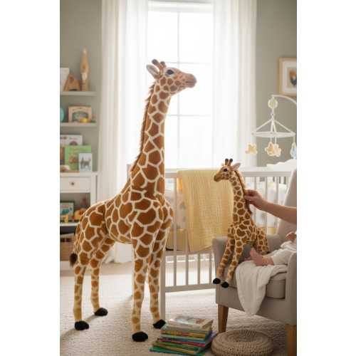 Giant Giraffe Plush Toy: Soft Cuddly Stuffed Animal